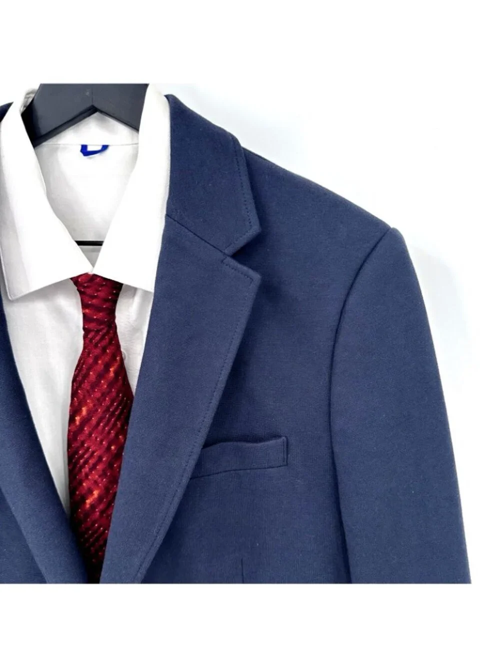 Artefact Men MEDIUM BLUE Woven Blazer Sport Coat Single Breasted Two Button